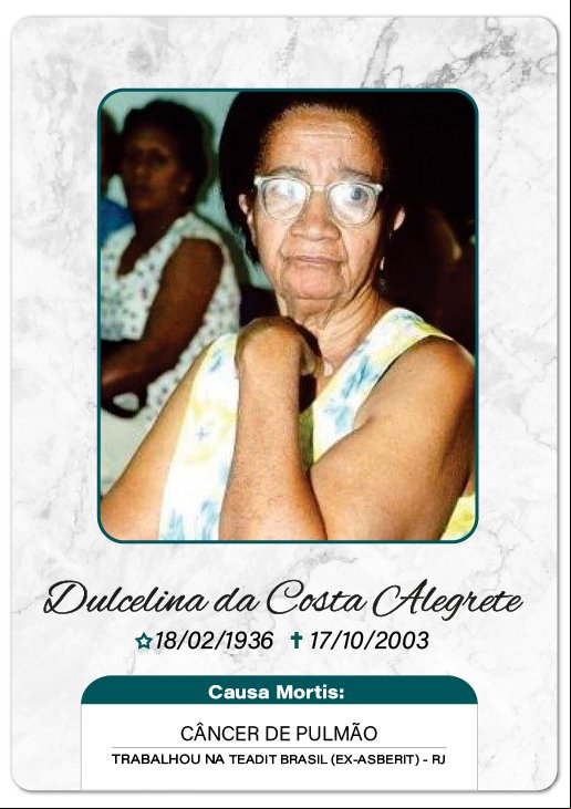 memorial ABREA dulcelina da costa